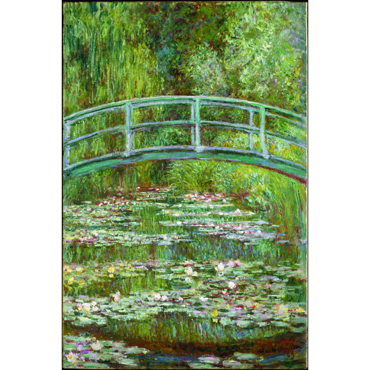 Monet Bridge On Canvas Painting